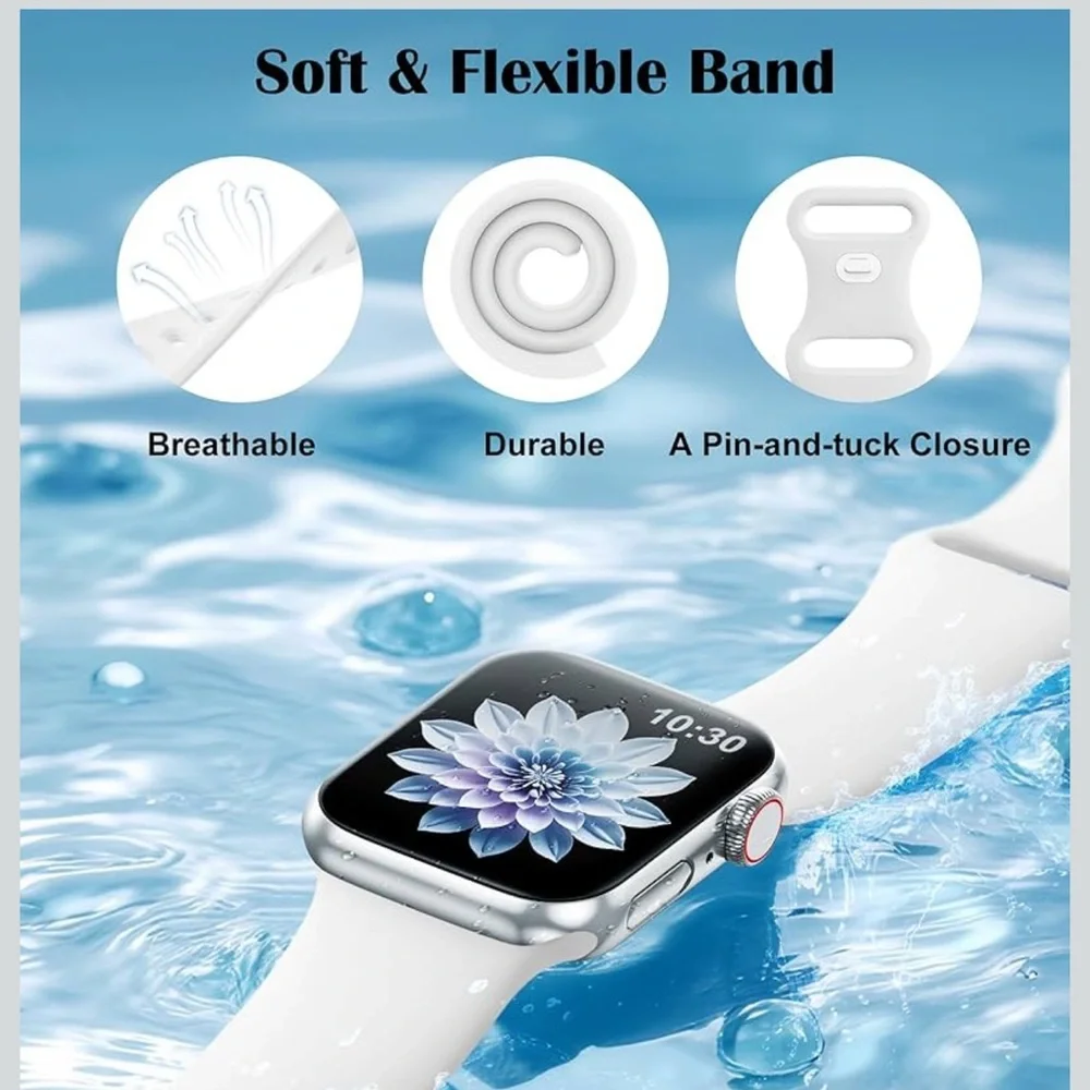 White Smartwatch Band